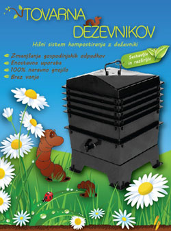 Biobrazda Tovarna deževnikov