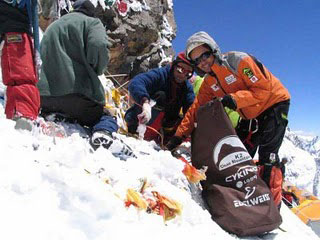 ciscenje mount everest