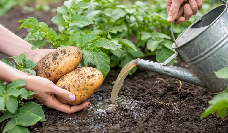 Kako zalijevati krumpir za veće i čvršće gomolje