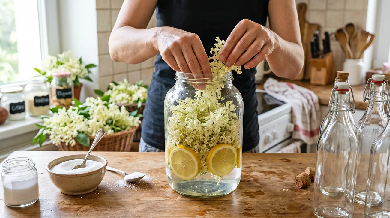 Klasicni domaci recept za sirup od bazge Klasični domaći recept za sirup od bazge