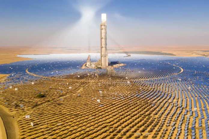 Sončni stolp za pridobivanje energije
