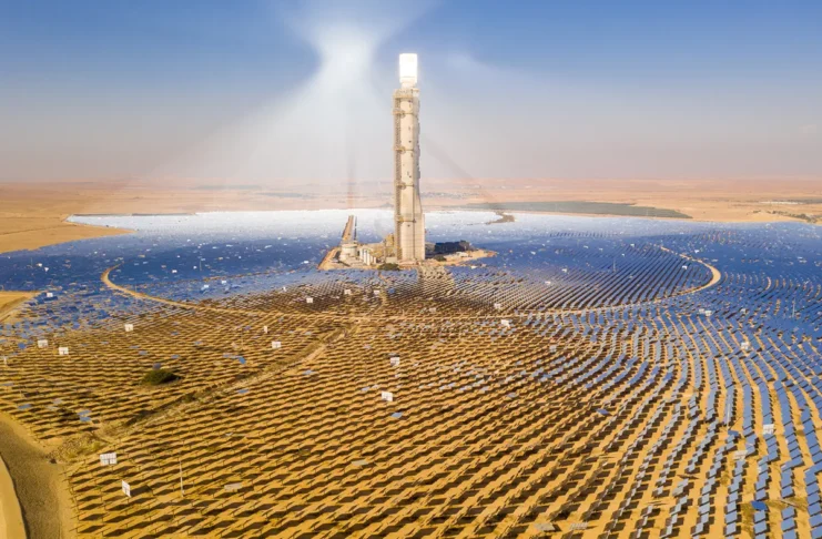 Sončni stolp za pridobivanje energije