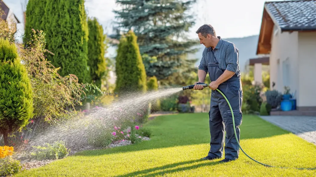Zalivanje zelenice - Kako, kdaj in koliko za popolno trato