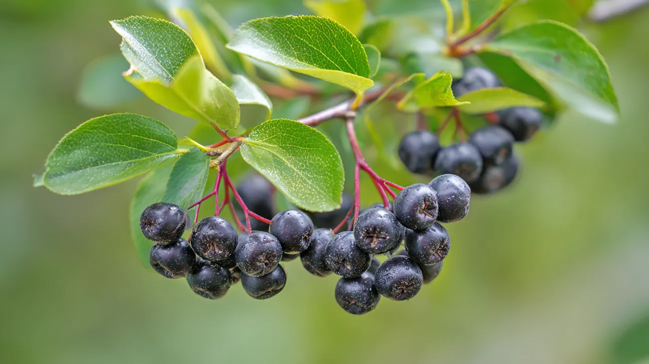 Aronija na domačem vrtu