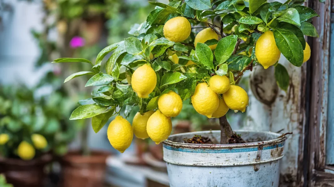 Limonovec lahko posadimo v loncu