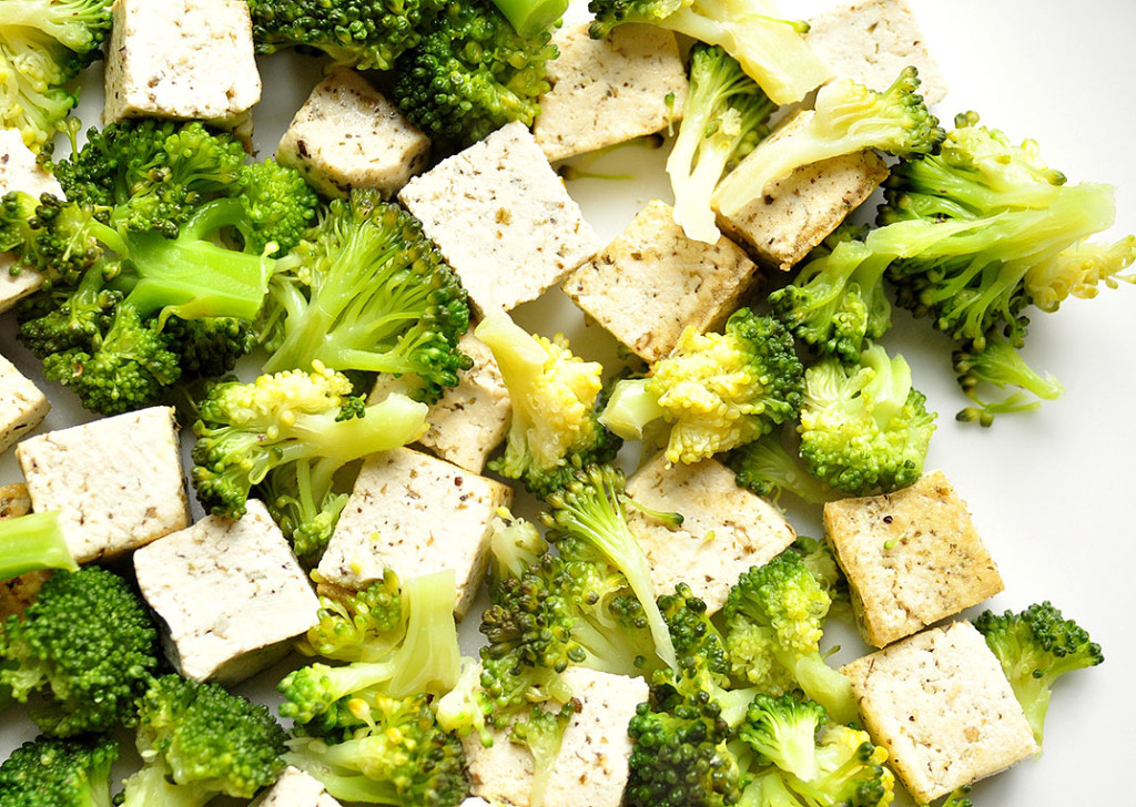 Brokoli in tofu