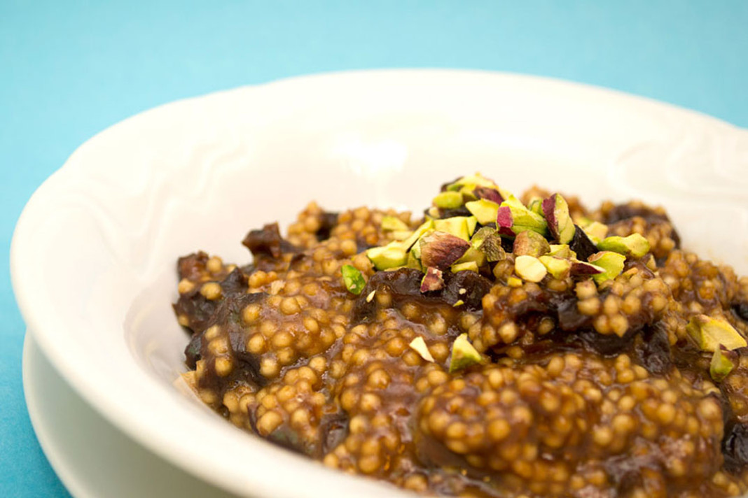 Prosena kaša s suhimi slivami