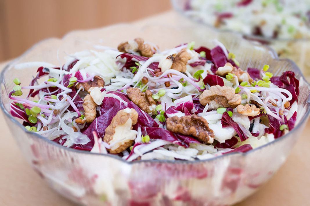 Čistilna zimska solata