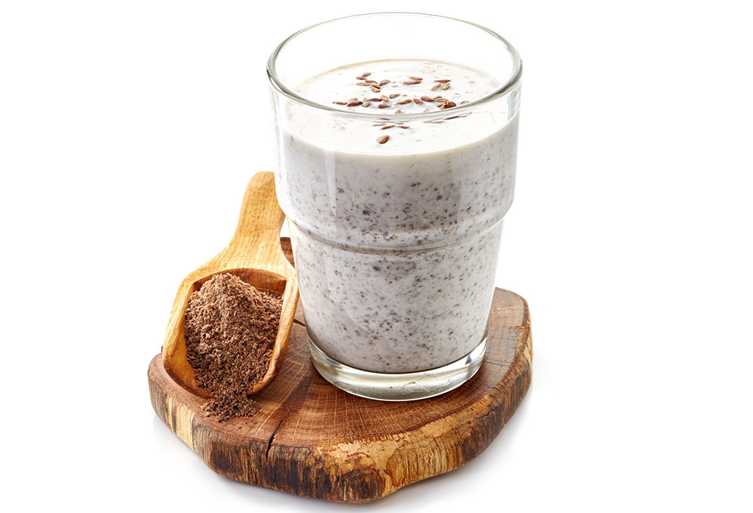 laneno seme in kefir