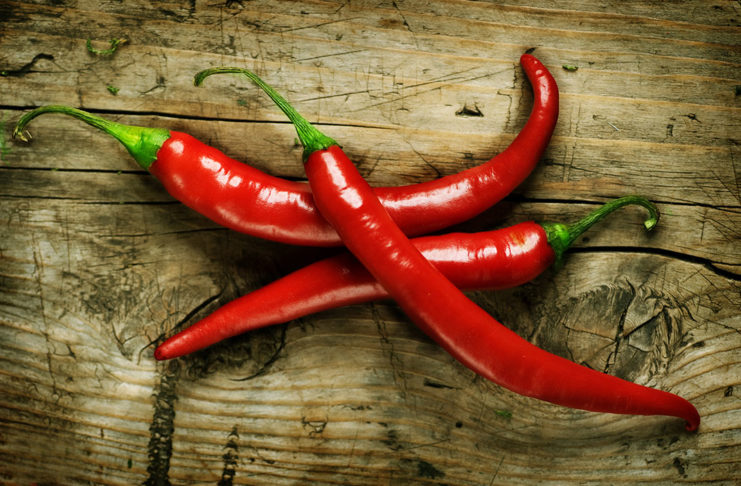 kapsaicin - čili