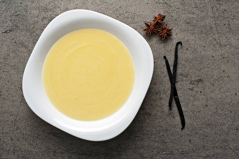 domači vanilijev puding