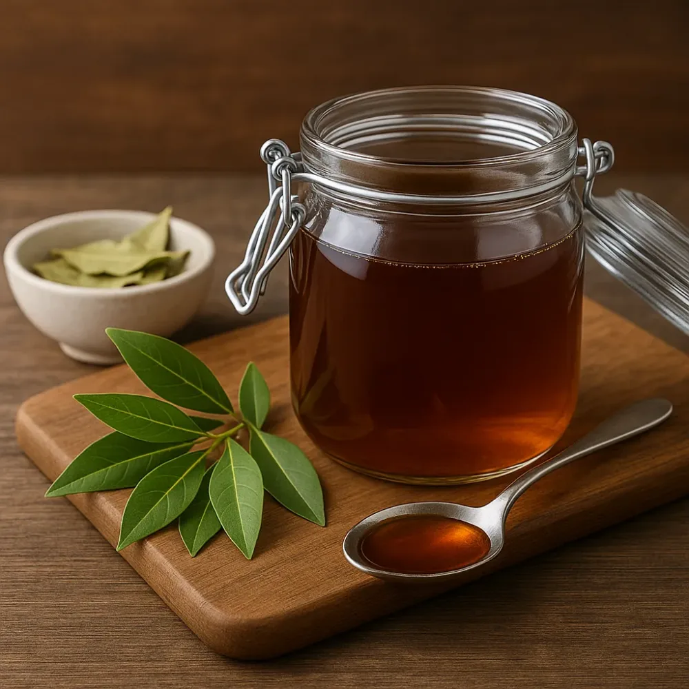 Lovorjev sirup proti kaslju