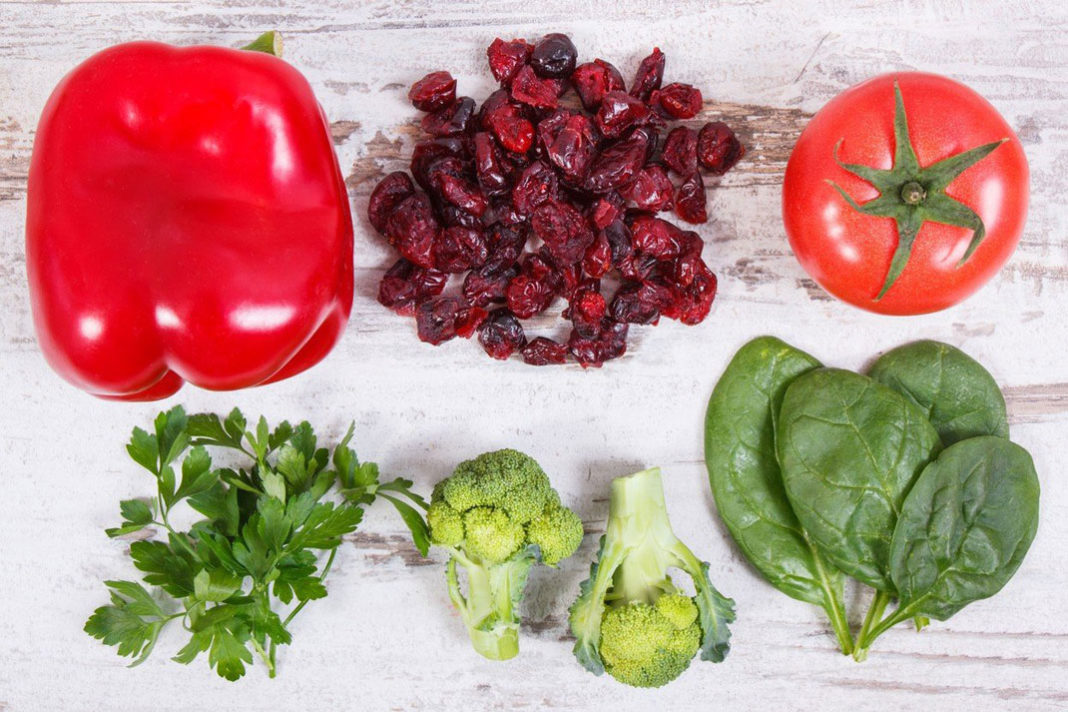 Brusnice in peteršilj