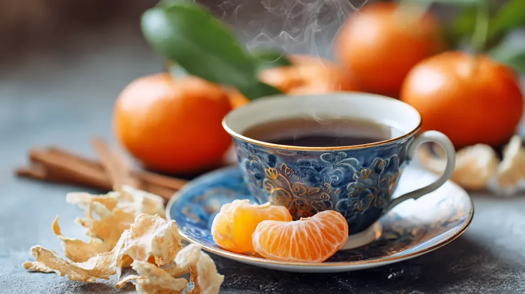 Čaj iz olupkov mandarine za boljši spanec