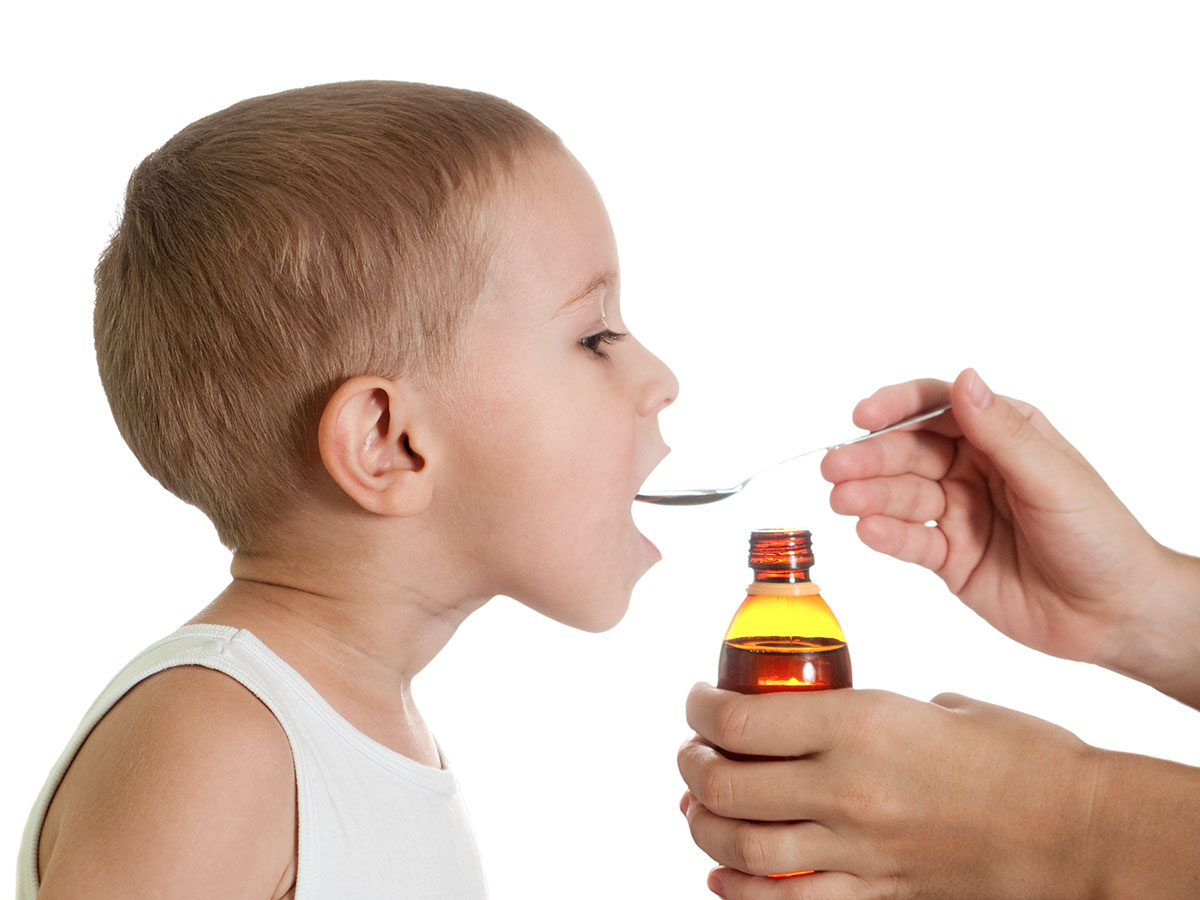 Otroski sirup proti kaslju Otroški sirup proti kašlju