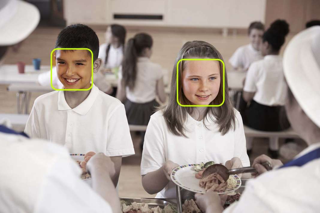 Uporaba tehnologije za prepoznavo obraza pri razdeljevanju šolskih kosil