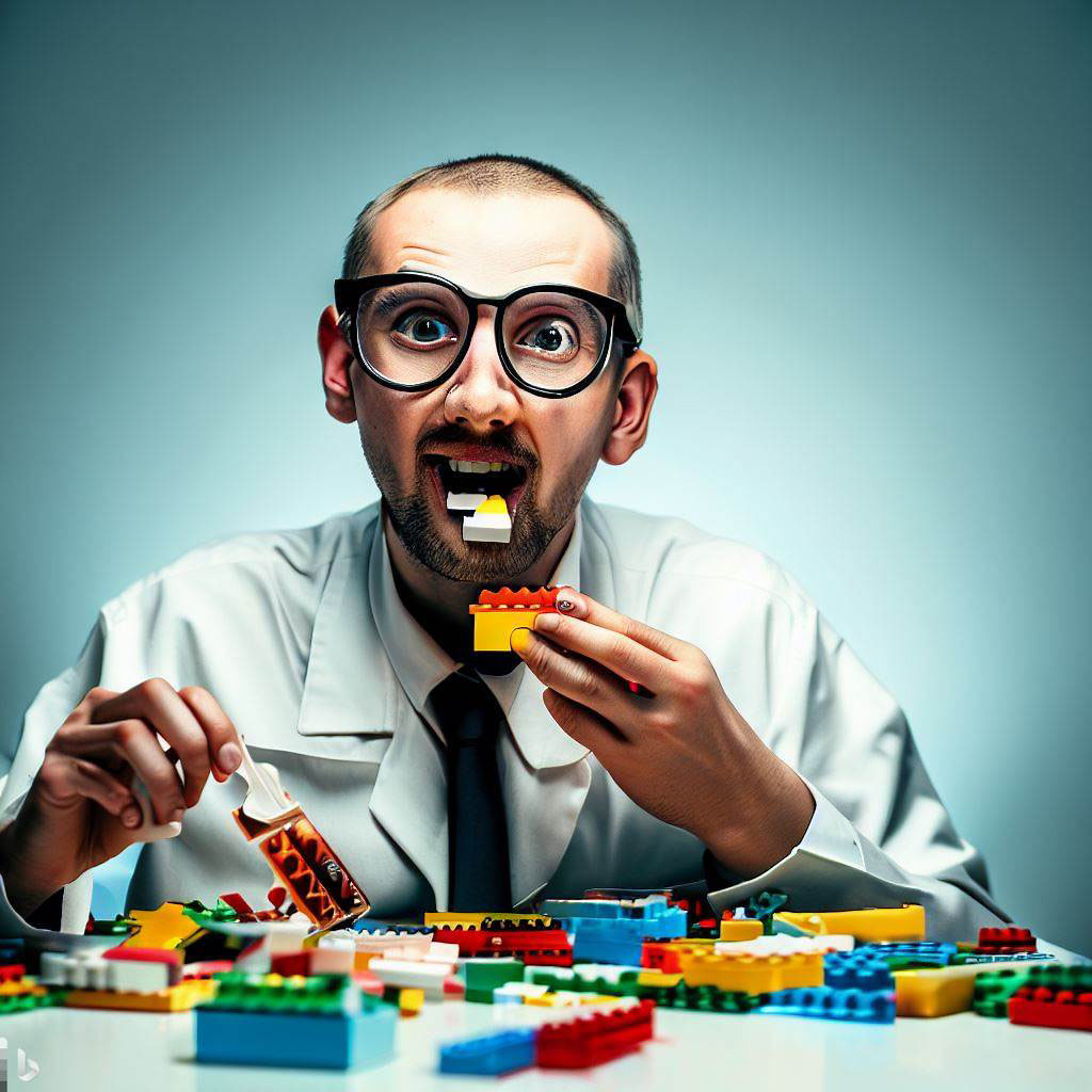 Znanstveniki pogoltnili legokocke