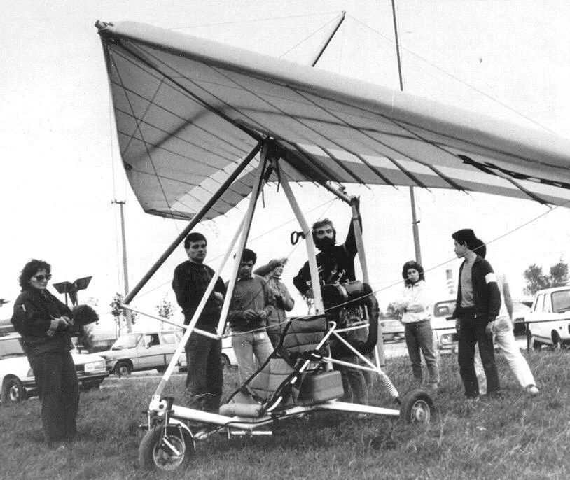 Ivo on the first YU Microlight Championship Ivo on the first YU Microlight Championship