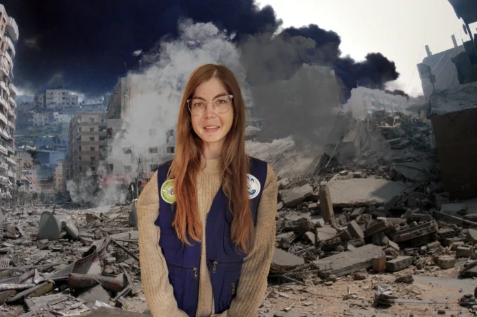 Martina Lešnik Slovenka v Palestini
