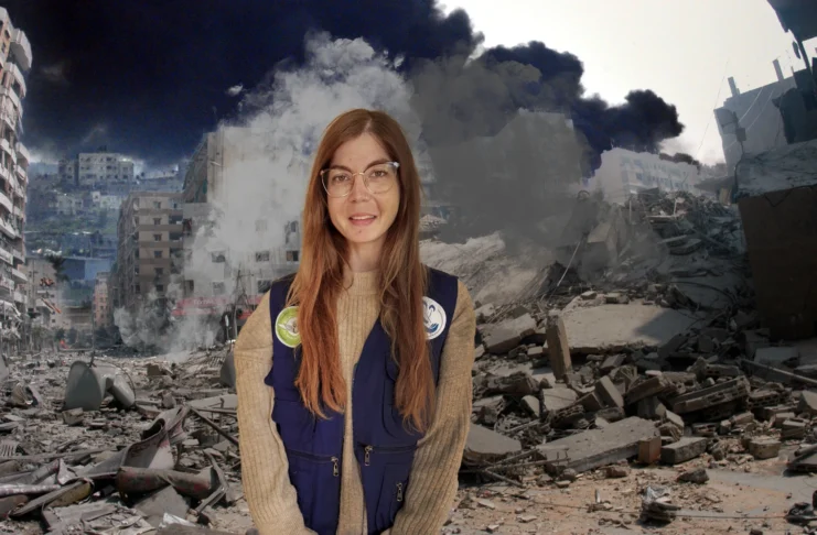 Martina Lešnik Slovenka v Palestini