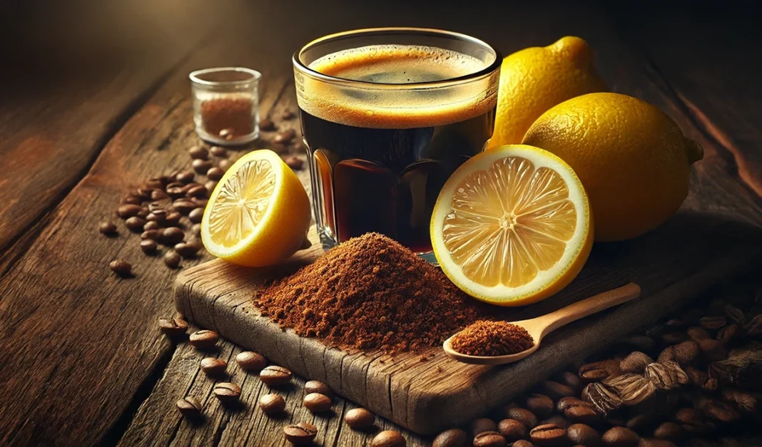 Kava in limona domači pripravki