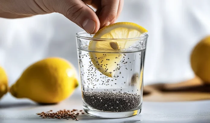 Naravno lajšanje zaprtja z limono in chia semeni
