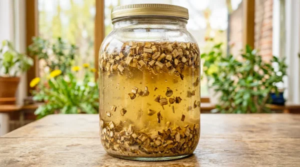 Regratovo vino iz korenin Regratovo vino: Naravna podpora za čiščenje telesa