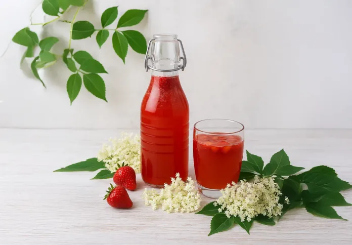 Bezgov sirup z jagodami