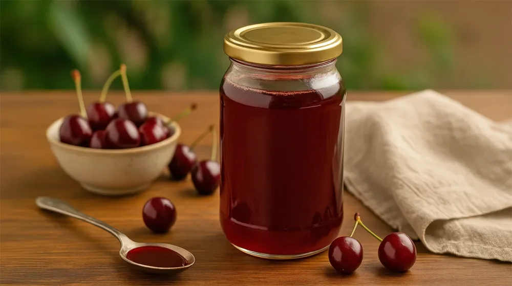 Domaci cesnjev sirup proti kaslju Domači češnjev sirup proti kašlju