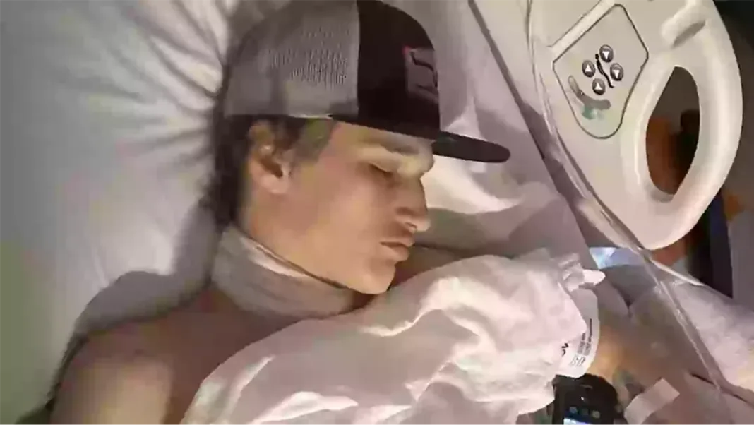 Mamino opozorilo po tem, ko je njen najstniški sin skoraj umrl v nesreči s polnilnikom telefona