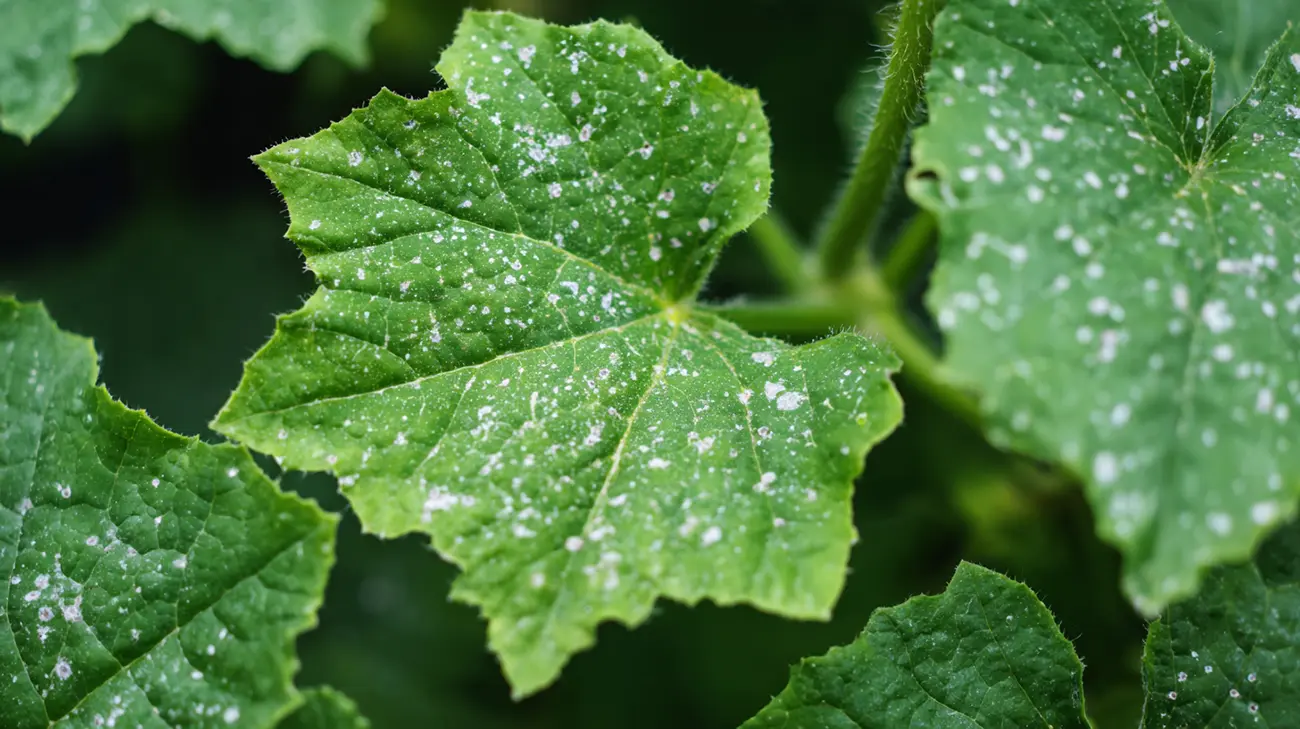 Peronospora na listih kumar