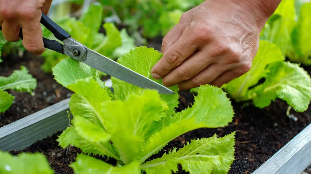 kako rezati solato, da se ves čas obnavlja