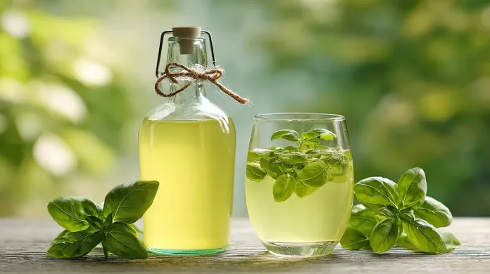 Sirup iz bazilike Osvežujoč okus poletja