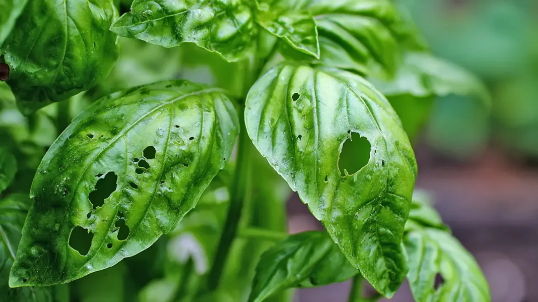Zakaj ima bazilika luknje v listih