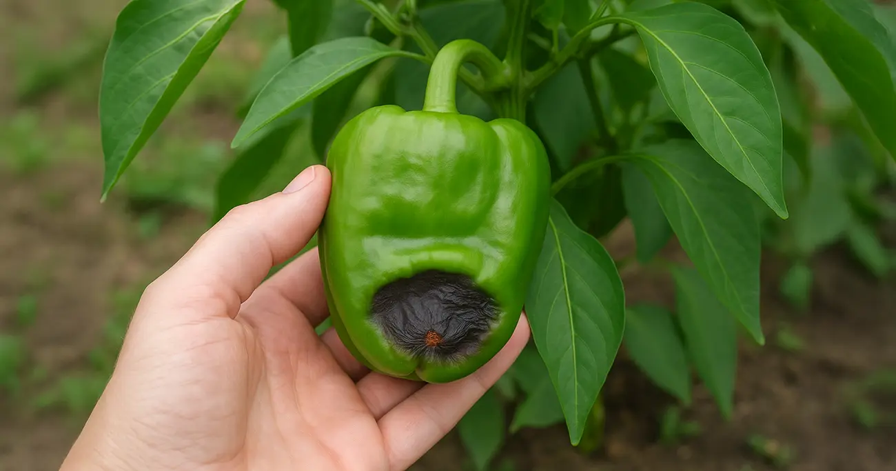 Zakaj paprika gnije še preden dozori