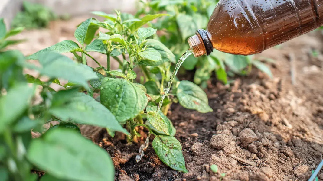 Zalijte fižol s tem pripravkom