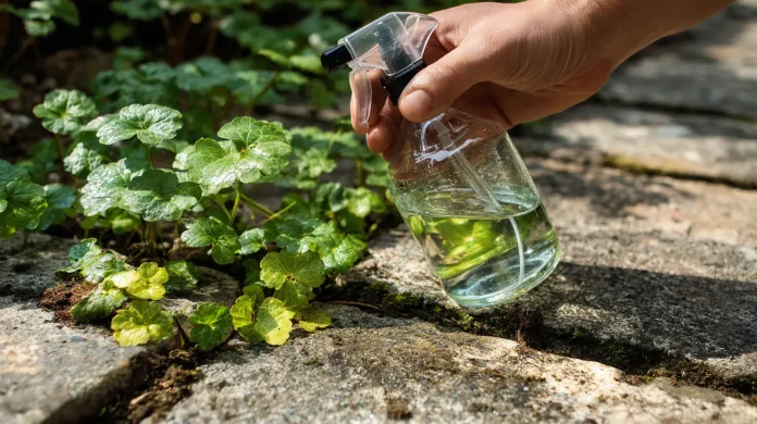 Močan naravni uničevalec plevela, ki ga brez težav naredite sami