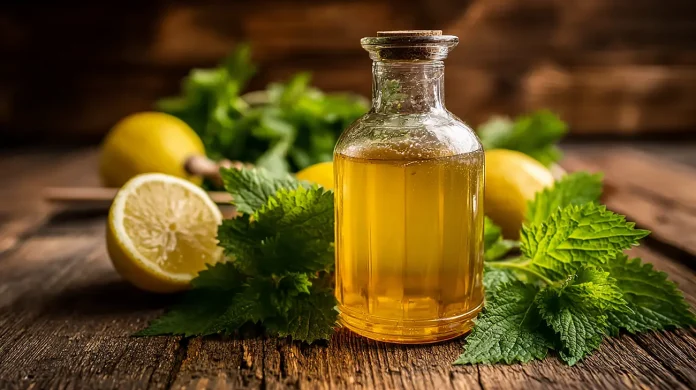 Sirup iz melise za sprostitev in dober spanec