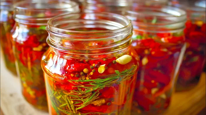 Paprika v olju - Mediteranski recept, ki ga morate preizkusiti