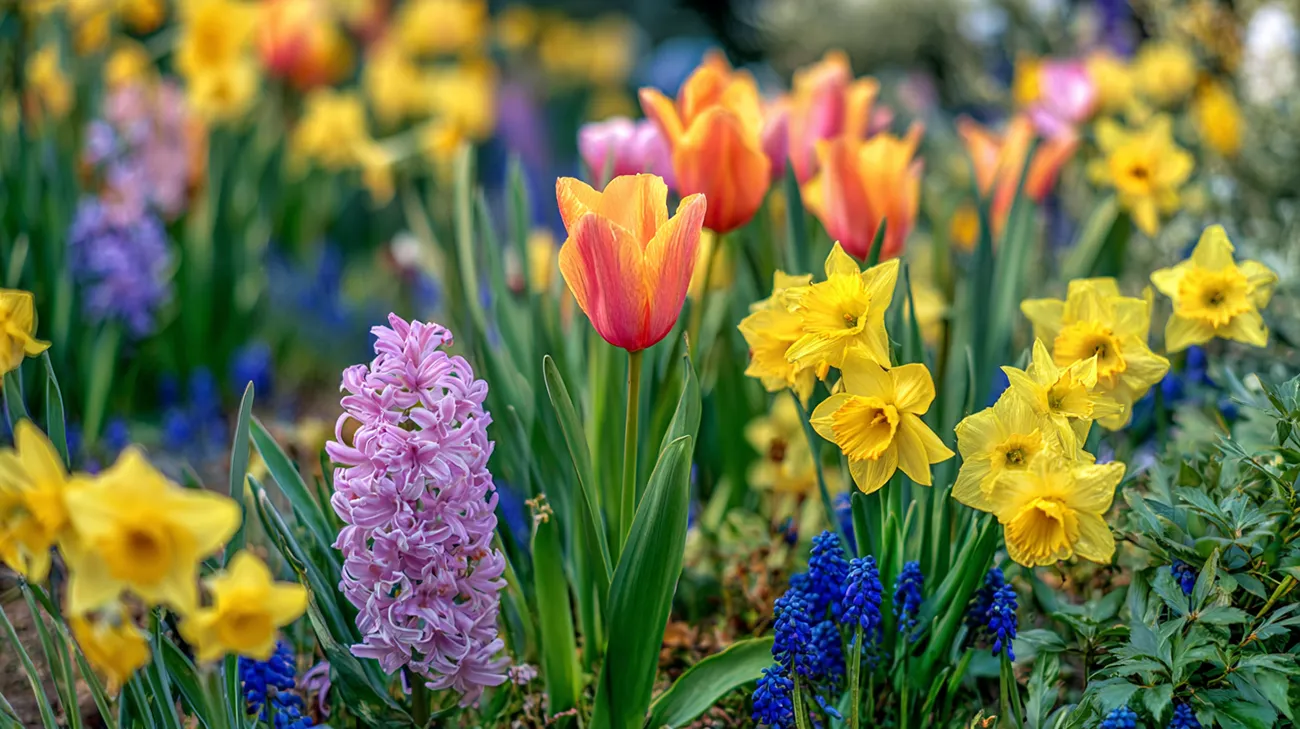 Sajenje tulipanov, narcis in hijacint