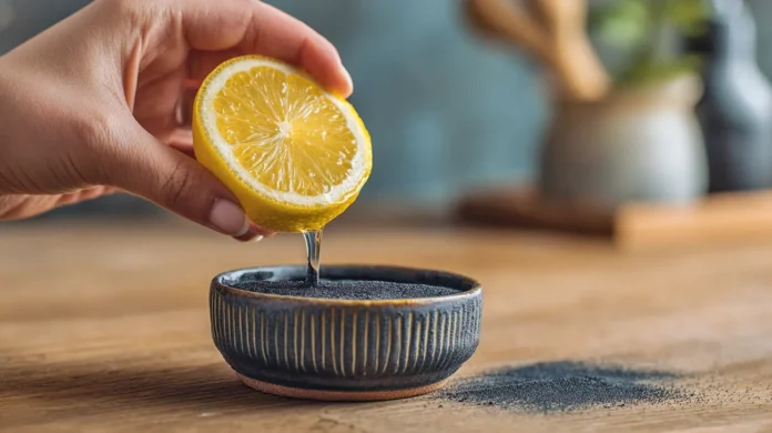 Skrivna moč limone in oglja Trik, ki spremeni čiščenje in razstrupljanje