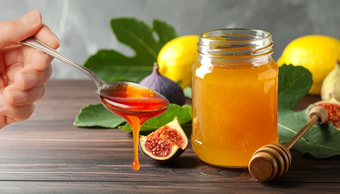 Domači sirup proti suhemu kašlju iz figovih listov in medu
