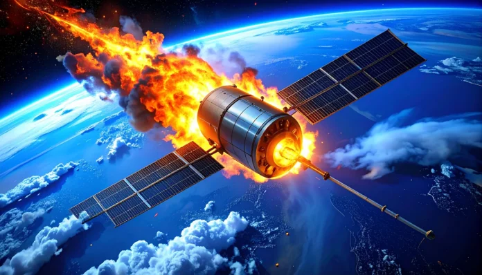 Muskovi sateliti Starlink množično padajo nazaj na Zemljo
