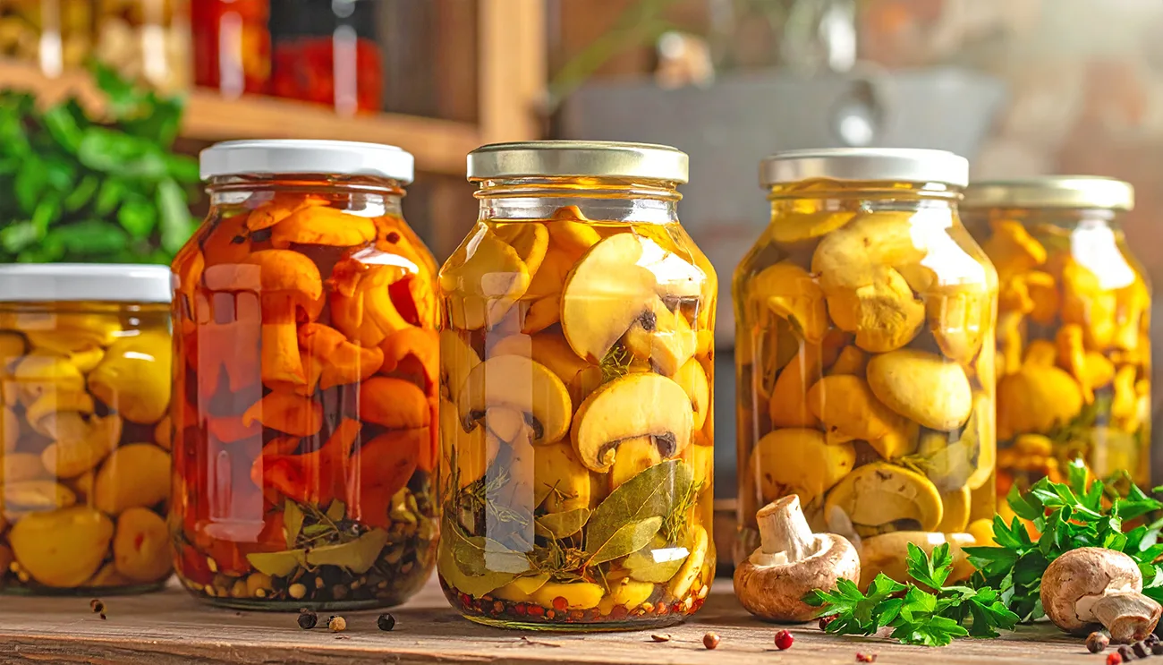 Shranjevanje gob v olju ali kisu Preizkusene tradicionalne metode Shranjevanje gob v olju ali kisu - Preizkušene tradicionalne metode
