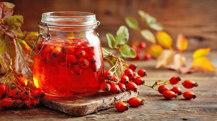 Šipkov sirup brez kuhanja Jesenska vitaminska bomba