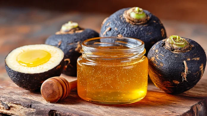 Sirup iz črne redkve proti kašlju
