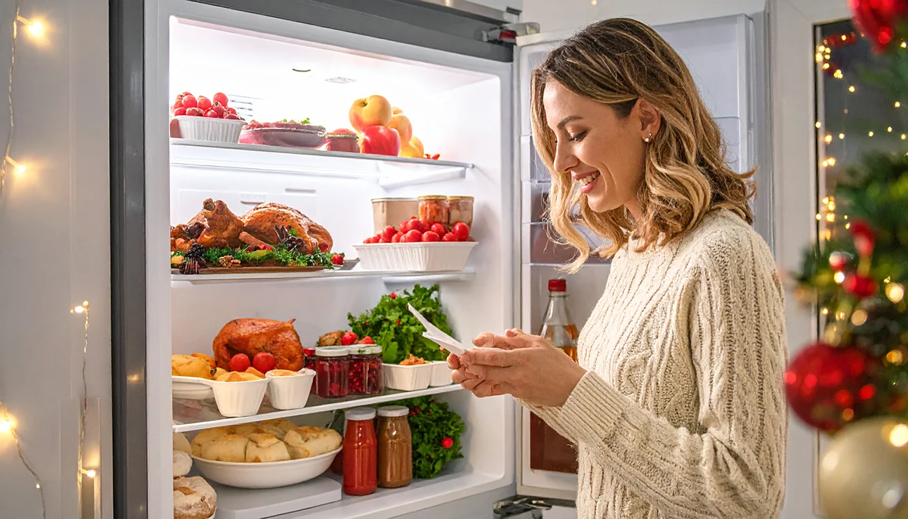 Kako organizirati hladilnik pred prazniki, da se hrana ne pokvari