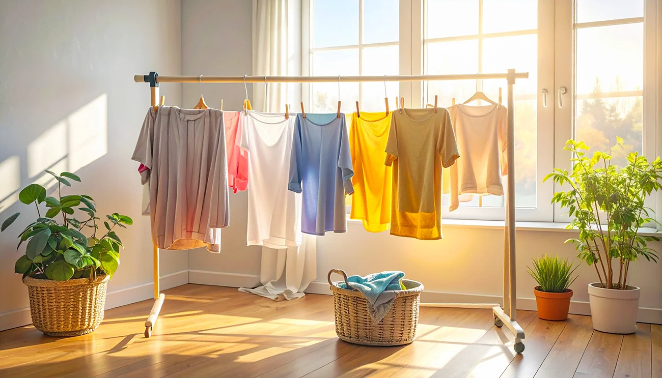 Kako pozimi posušiti perilo brez vonja po vlagi: Trik, ki vedno deluje