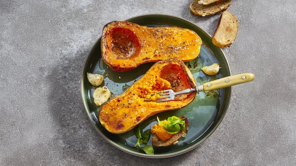 Pecena buca z medom Pečena buča z medom – Preprosta jesenska jed z neverjetno aromo