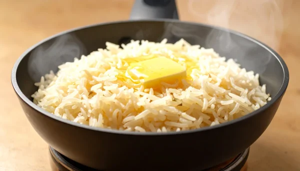 Skrivnost popolnega basmati riza V kozico najprej dodajte to sestavino Skrivnost popolnega basmati riža? V kozico najprej dodajte to sestavino